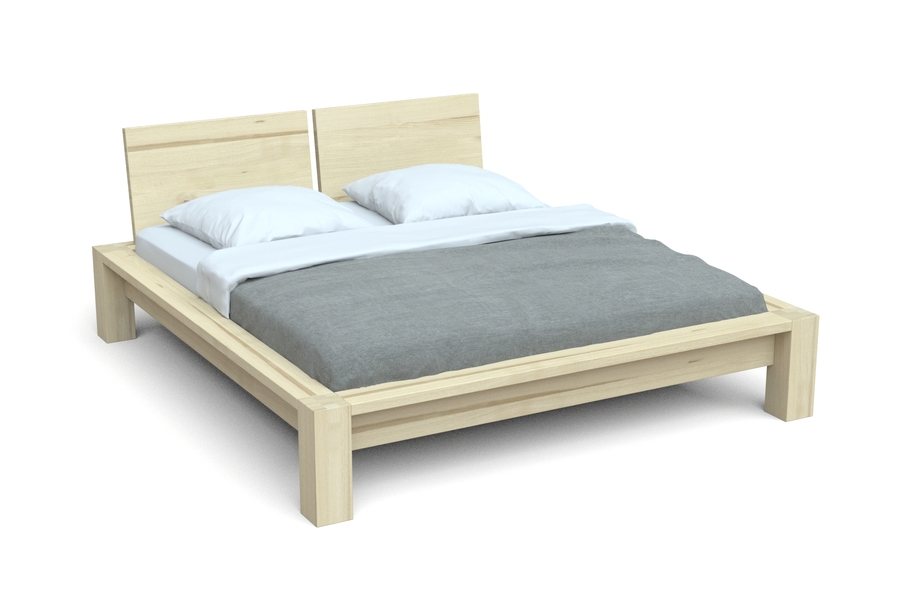 Doppelbett Bantam Esche hell Massivholz kaufen